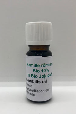 Kamille römisch Bio 10% in Jojobaöl