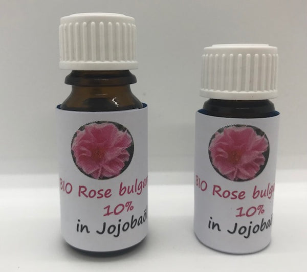 Rose bulgarisch BIO 10% in Jojobaöl